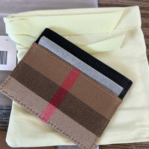 Burberry Plaid Patterns card holder - Picture 4 of 7